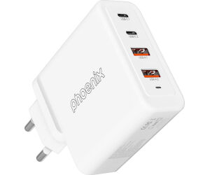 Cargador tipo c 100w gan phoenix universal para portatil tablet o smartphone carga rapida