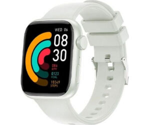 Smartwatch Forever IGo Watch 3 JW-500/ Notificaciones/ Frecuencia Cardíaca/ Blanco