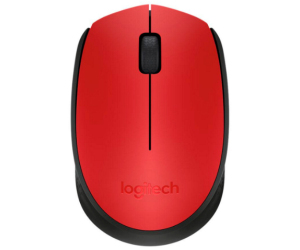 Ratón Inalámbrico 2.4GHz M171 Rojo