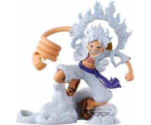 Figura banpresto one piece monkey d. luffy fl gear 5 vol.1 10cm