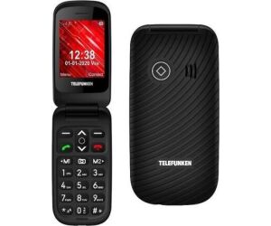 Telefono movil telefunken s440 senior phone - 2.4 pulgadas - negro