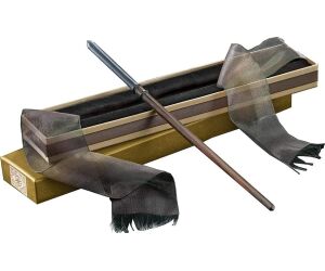 Replica the noble collection harry potter varita de draco malfoy caja olivander