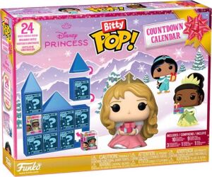 Bitty pop! calendario de adviento princesas disney