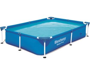 Bestway 56401 -  piscina desmontable tubular steel pro 221x150x43 cm