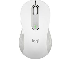 Mouse raton logitech m650 grande optico wireless inalambrico blanco crudo
