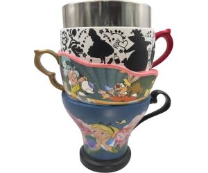 Copa decorativa enesco alicia en el país de las maravillas