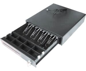 iggual Cajón Portamonedas IRON-15 37cm 4+8 negro