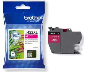 Cartucho tinta brother lc422xlm magenta 1500 paginas