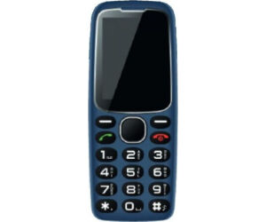 Teléfono Móvil Daewoo DW8001BL para Personas Mayores/ Azul