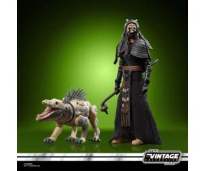 Figura hasbro star wars coleccion vintage -  tusken & massiff