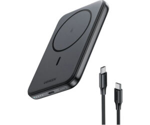 Ugreen 25207 batería externa 5000 mAh Cargador inalámbrico Negro