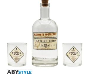 Set de botellas y vasos harry potter poción