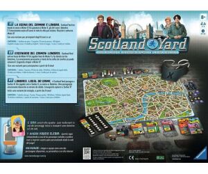 Juego de mesa ravensburger scotland yard refresh 40º