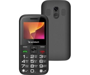 Teléfono Móvil Sunstech CEL4/ Negro