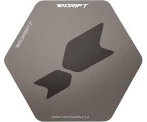 Alfombra suelo drift drfloorpaddg gris 100cm