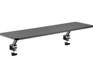 Elevador de monitor para escritorio mesa gaming phoenix riser pro 100 x 26 cm madera mdf fijación universal ajustable