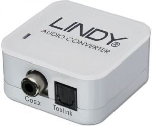 Convertidor Lindy Digital - Analogico Toslink Spdi