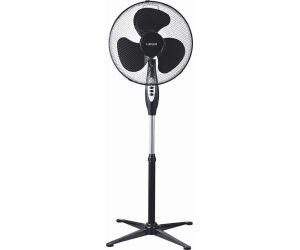 Ventilador De Pie Cross Wind Negro Haeger
