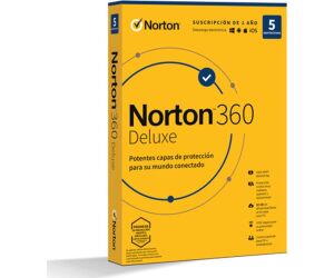 NORTON 360 Deluxe 50GB ES 1us 5 dispositivos 1A