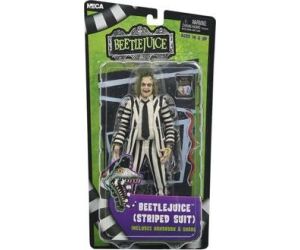 Beetlejuice black and white striped suit scale action fig. 18 cm beetlejuice (1988)