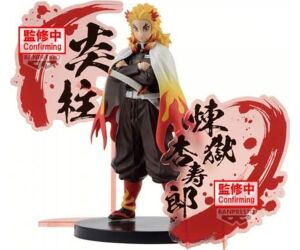 Figura banpresto demon slayer kimetsu no yaiba ex kyojuro rengoku 17cm
