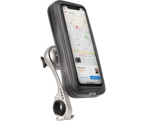 Soporte manillar bici sbs smartphone 6 pulgadas aluminio negro