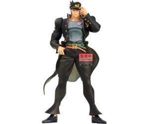Figura banpresto jojo's bizarre adventure stardust crusaders mometria jotaro kujo 22cm