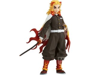Figura banpresto demon slayer kimetsu no yaiba kyojuro rengoku vol.43 17cm