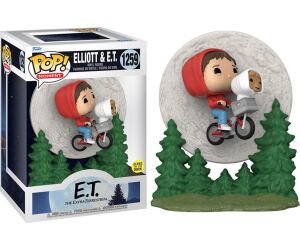 Funko pop e.t el extraterrestre figura elliot & e.t volando glow in the dark 50769