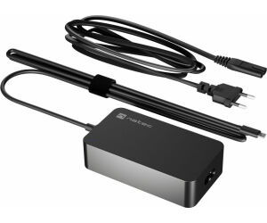 Cargador Natec Grayling Usb-c 65w Para Portatiles, Tablets, Smartphones