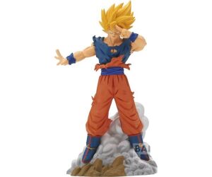 Figura banpresto dragon ball z history box super saiyan goku vol.9 12cm