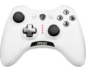 MSI Force GC20 V2 Blanco USB 2.0 Gamepad AnalÃ³gico/Digital Android, PC