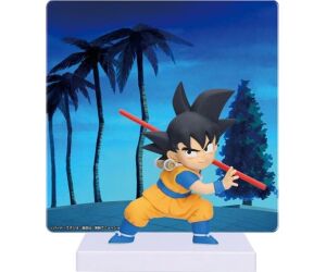 Figura banpresto dragon ball daima goku con panel 7cm