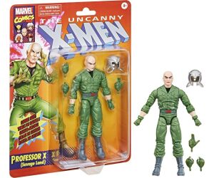 Figura hasbro marvel legend series x - men proffesor x savage land