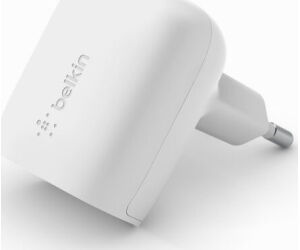 Belkin BoostCharge Smartphone, Tableta Blanco Corriente alterna Carga rÃ¡pida Interior