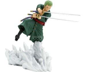 Figura banpresto one piece senkozekkei roronoa zoro egghead ver. 15cm