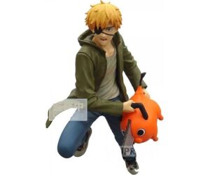 Figura banpresto chainsaw man vibration stars chainsaw man denji y pochita 14cm