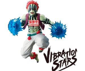 Figura banpresto demon slayer kimetsu no yaiba vibration stars plus akaza 16cm