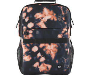 Mochila HP Campus XL 7J593AA para Portátiles hasta 16"/ Negra y Naranja