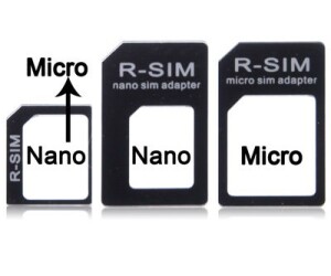 Adaptador NanoSIM - MicroSIM - SIM