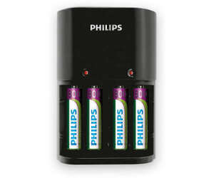 Cargador baterías SCB1450NB AA - AAA + 4 pilas