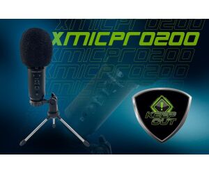 Microfono Usb Pro 200 Negro Keepout
