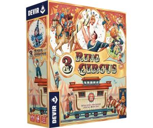 Juego de mesa devir 3 ring circus