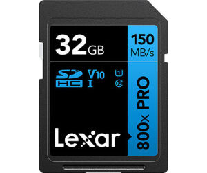 Lexar High-Performance 800xPRO 32 GB SDHC UHS-I Clase 10
