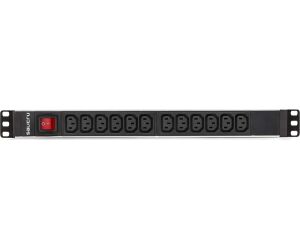 Regleta salicru para rack 19 pulgadas sps pdu 12 tomas iec interruptor