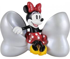 Figura enesco disney 100 aniversario minnie con lazo