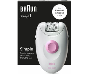 Depiladora Electrica Braun Silk-epil 1 Se1-000 Cable 20 Pinzas