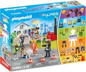 Playmobil my figures: mision de rescate