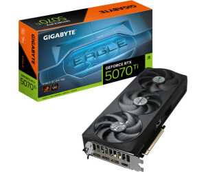 GIGABYTE GeForce RTX 5070 Ti EAGLE OC SFF 16G Tarjeta Gráfica - 16GB GDDR7, 256 bits, PCI-E 5.0, XXXX MHz Core Clock, 3 x DP 2.1a, 1 x HDMI 2.1b, NVIDIA DLSS 4, GV-N507TEAGLE OC-16GD