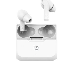 Auriculares Bluetooth Hiditec Fenix TWS con estuche de carga/ Autonomía 6h/ Blancos